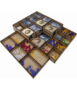 Box Insert for THROUGH THE AGES (Base game + Expansion)