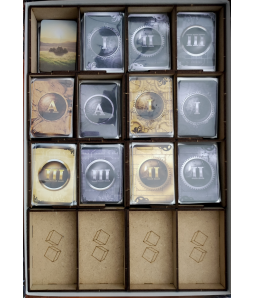 Box Insert for THROUGH THE AGES (Base game + Expansion)