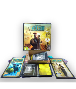 Inserto compatible con 7 WONDERS DUEL (Base + Expansión Ágora + Expansión Pantheon) (Desarmado)