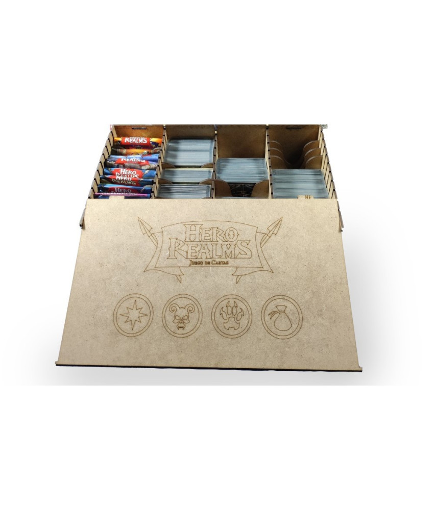 Caja compatible con HERO REALMS (Base + expansiones)