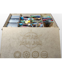 Caja compatible con STAR REALMS (Base + expansiones)