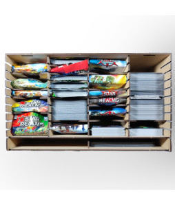 Caja compatible con STAR REALMS (Base + expansiones)