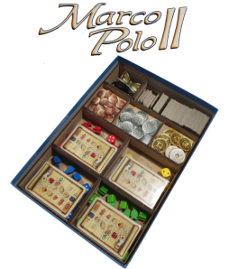 Box Insert for MARCO POLO II (Base game + The Caravans Exp.)