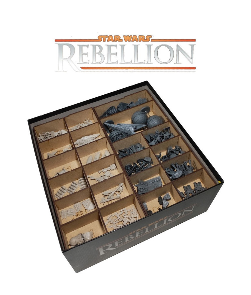 Box Insert for STAR WARS REBELLION (Base game + Rise of the Empire Exp.)