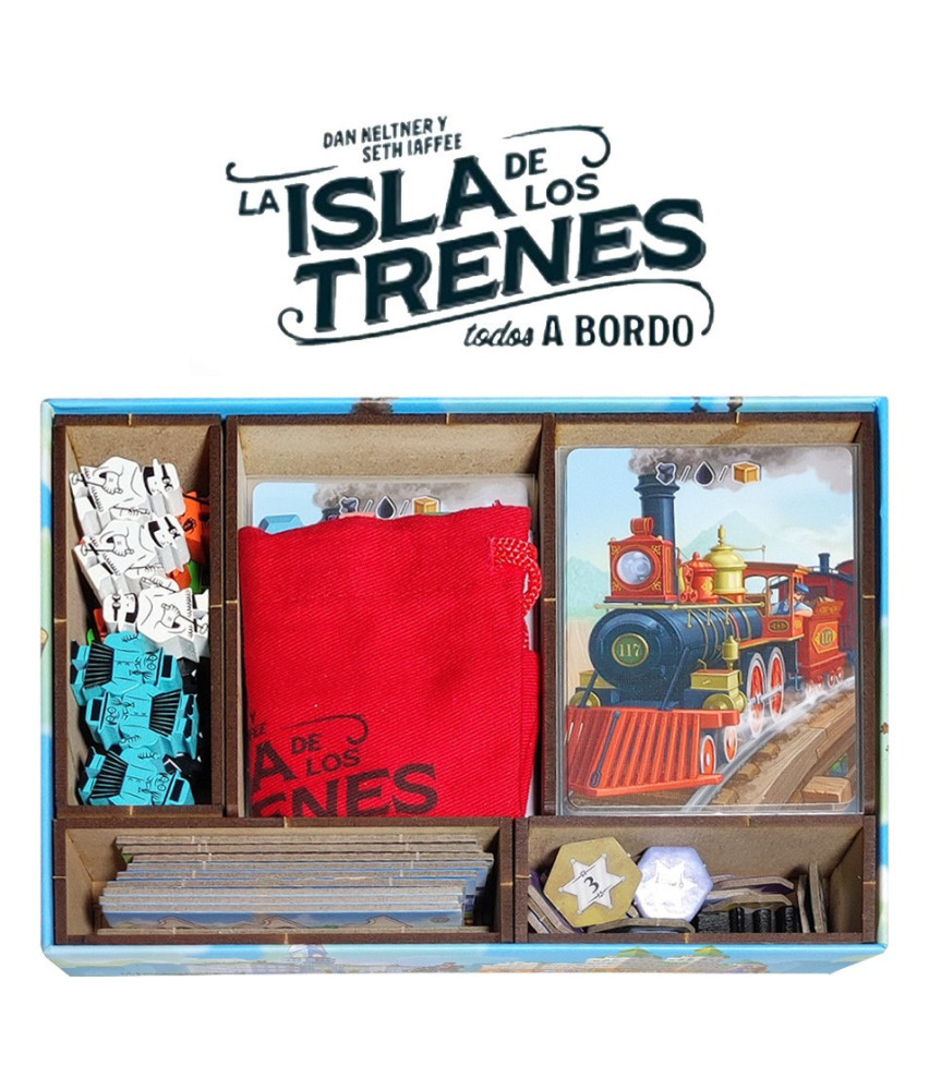 Box Insert for ISLE OF TRAINS: ALL ABOARD