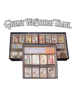 Box Insert for GREAT WESTERN TRAIL (Base game + Exp./ Argentina / New Zeanland)