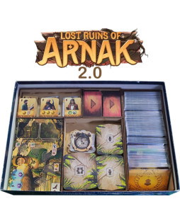 Inserto Compatible con LAS RUINAS PERDIDAS DE ARNAK 2.0 (base + Expansión 1 + Expansión 2)