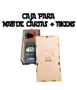 Accesorios WOM: Caja para Mazo de Cartas + Tokens SW: UNLIMITED