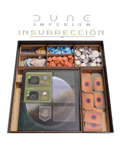 Inserto Compatible con DUNE IMPERIUM Ó "INSURRECCIÓN" (Base + Expansiones)