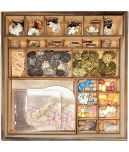 Box Insert for INFERNO (Base game + Papal Bulls Mini Exp. + miniatures set)