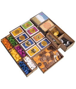 Box Insert for VITICULTURE (Base game + 3 Expansions)