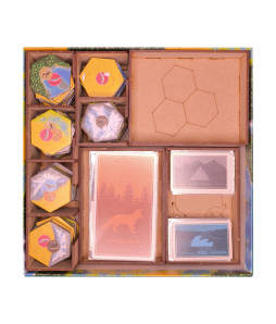 Box Insert for CASCADIA 2.0 (Base game + Landmarks Exp.)