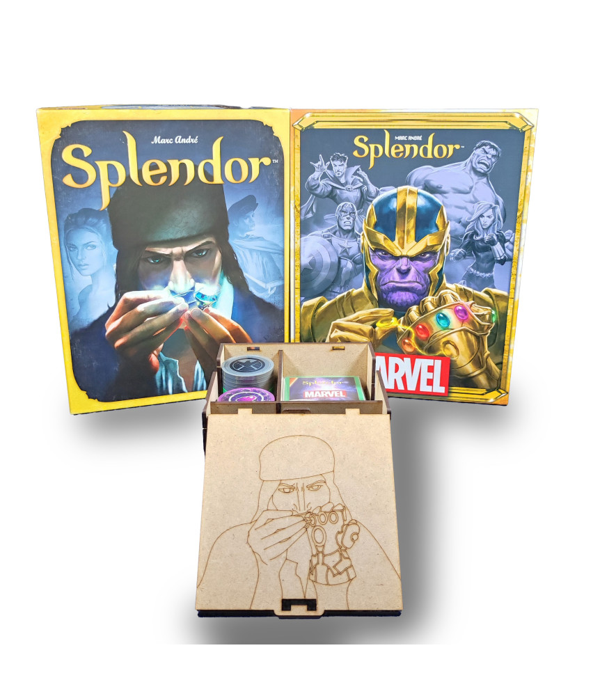 Caja de viaje para SPLENDOR (Edición Original o Marvel)