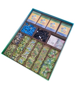 Box Insert for ARK NOVA 2.0 (base game + Marine Worlds Expansion)