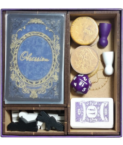 Box Insert for OBSESSION (Base game + Upstairs, Downstairs Exp. + Additional Tiles Exp. + Wessex Exp.)