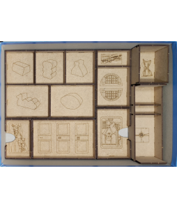 Box Insert for MARCO POLO II (Base game + The Caravans Exp.)