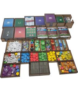 Box Insert for ELEVEN (Base game + 5 expansions)