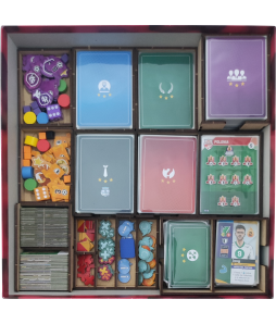 Box Insert for ELEVEN (Base game + 5 expansions)