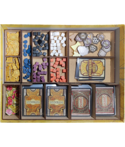 Box Insert for LORDS OF WATERDEEP (Base game + Scoundrels of Skullport Exp.)