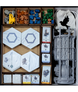 Box Insert for FROSTPUNK: THE BOARD GAME (Base game + Frostlander Exp.)